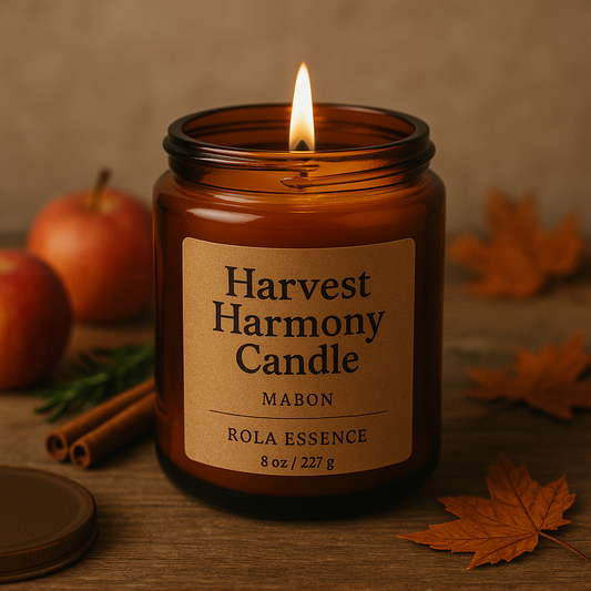Harvest Harmony Mabon Candle