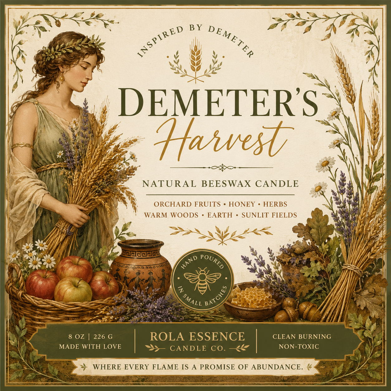 Demeter’s Harvest Candle