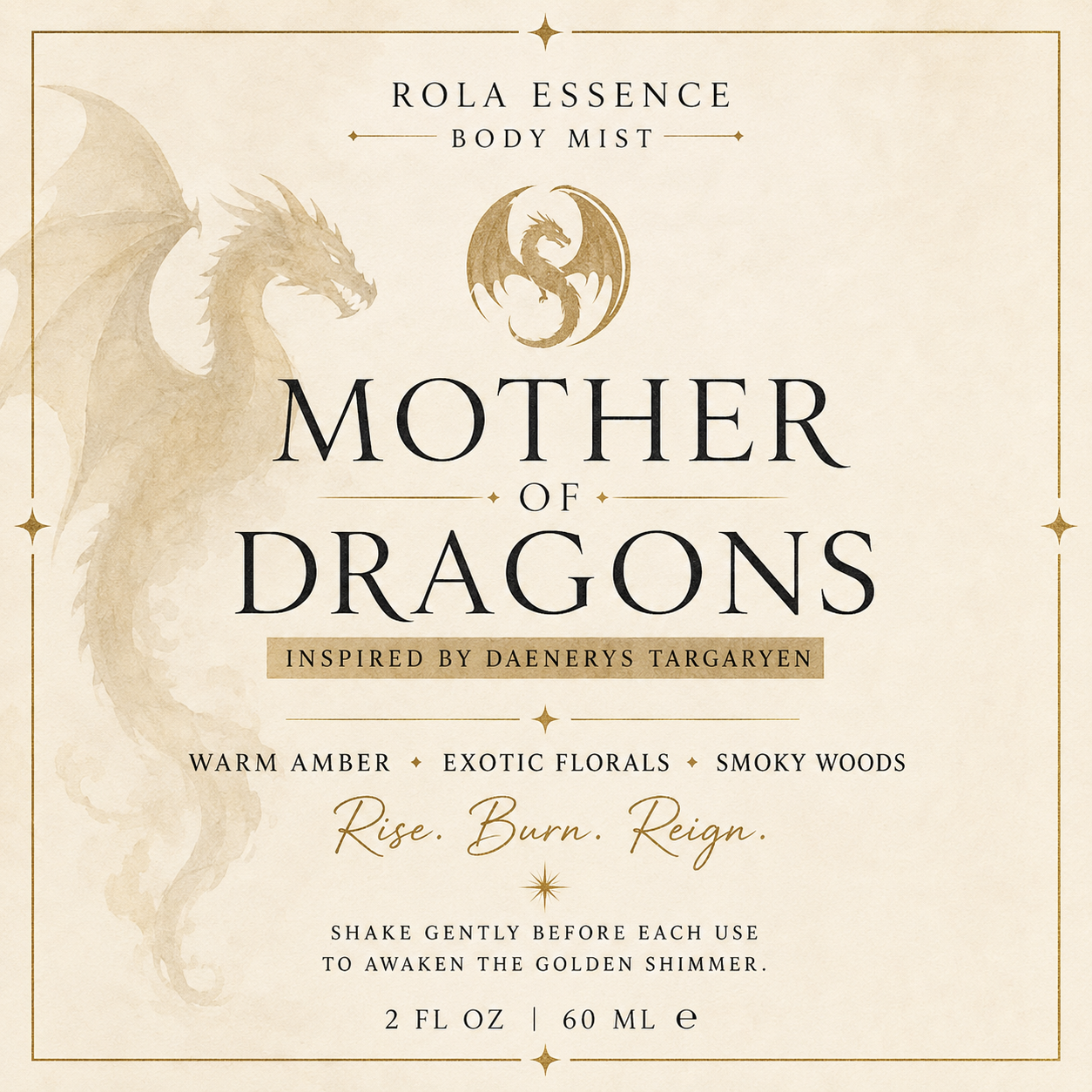 Mother of Dragons Body Mist