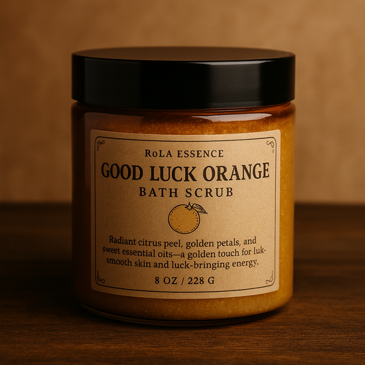 Good Luck Orange Bath Scrub