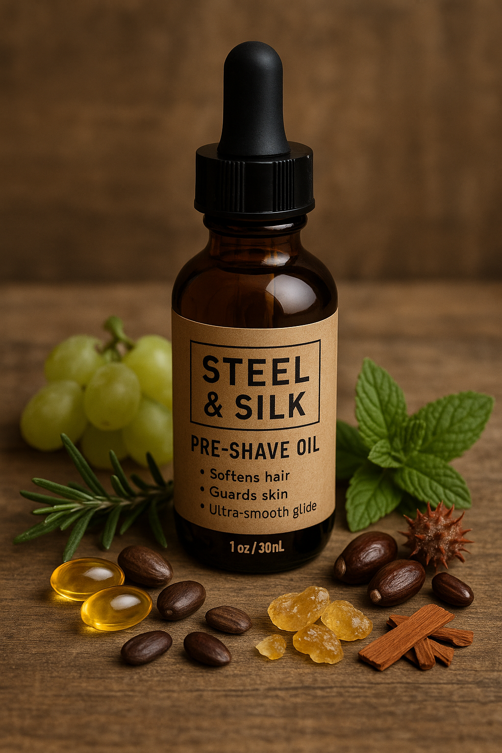 Steel & Silk Pre-Shave Oil