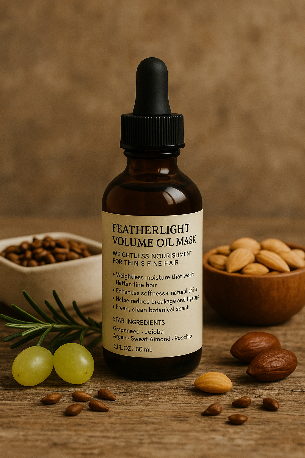 Featherlight Volume Hair Oil Mask