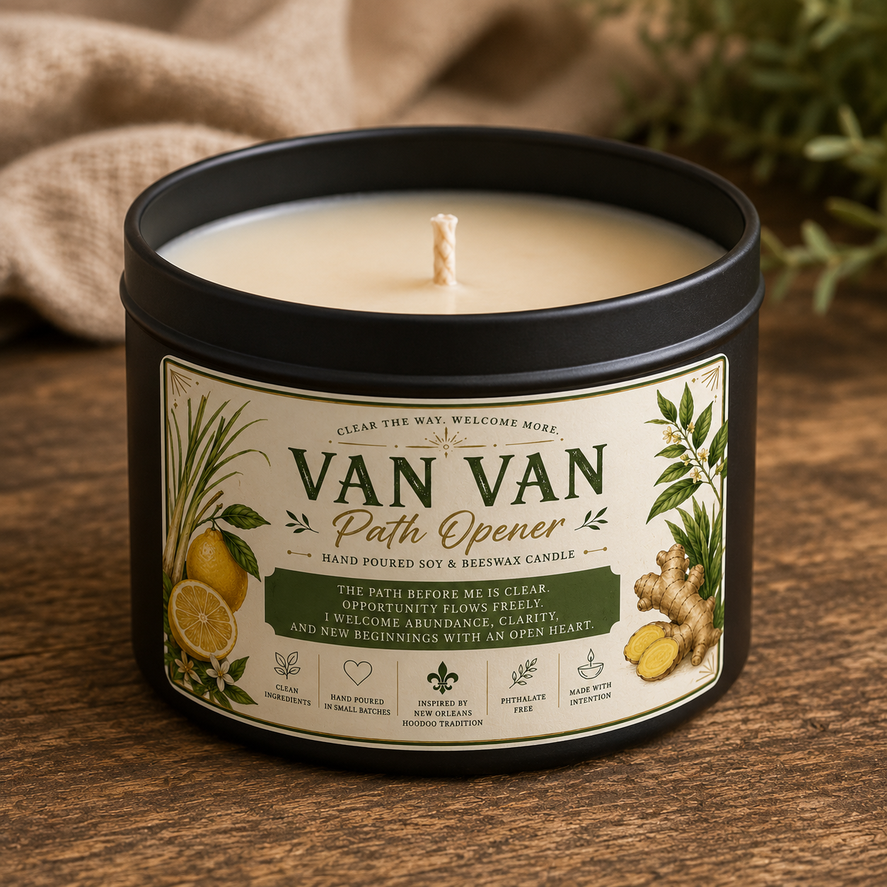 Van Van Path Opener Candle