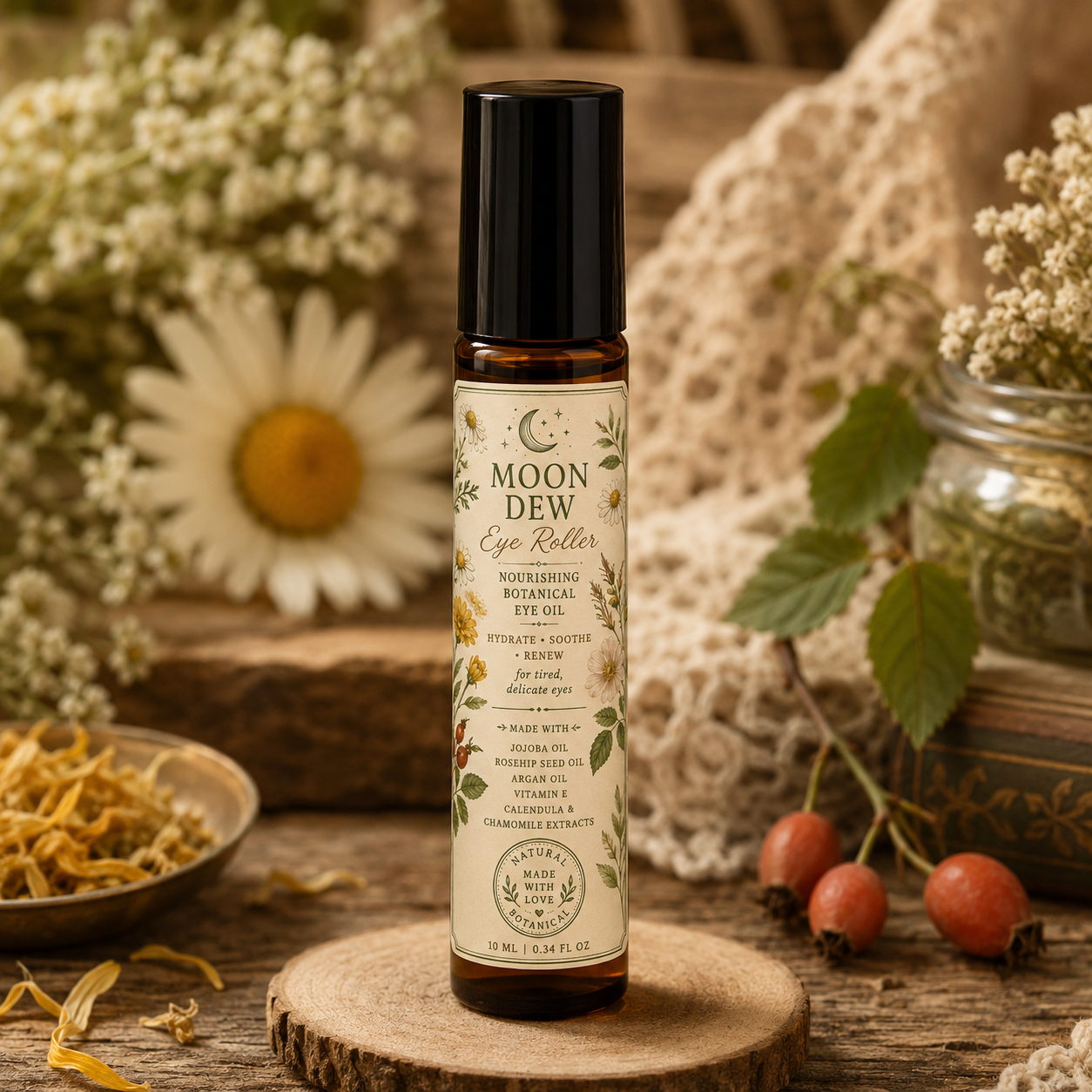 Moon Dew Eye Roller - Nourish • Soothe • Renew