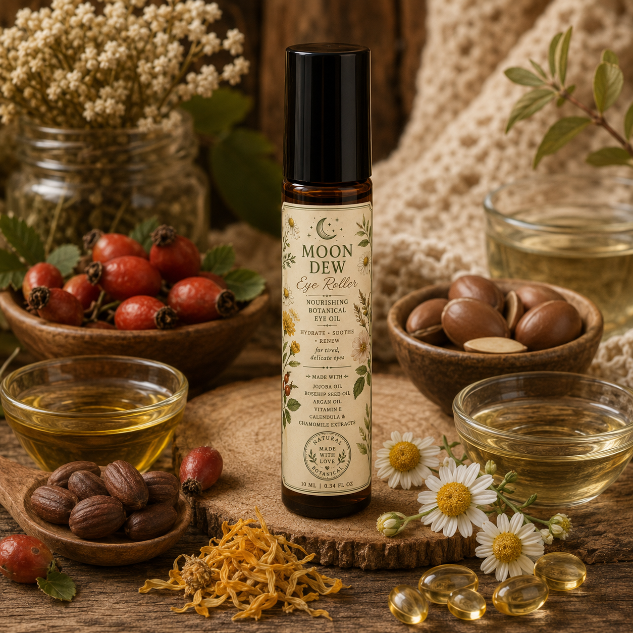 Moon Dew Eye Roller - Nourish • Soothe • Renew