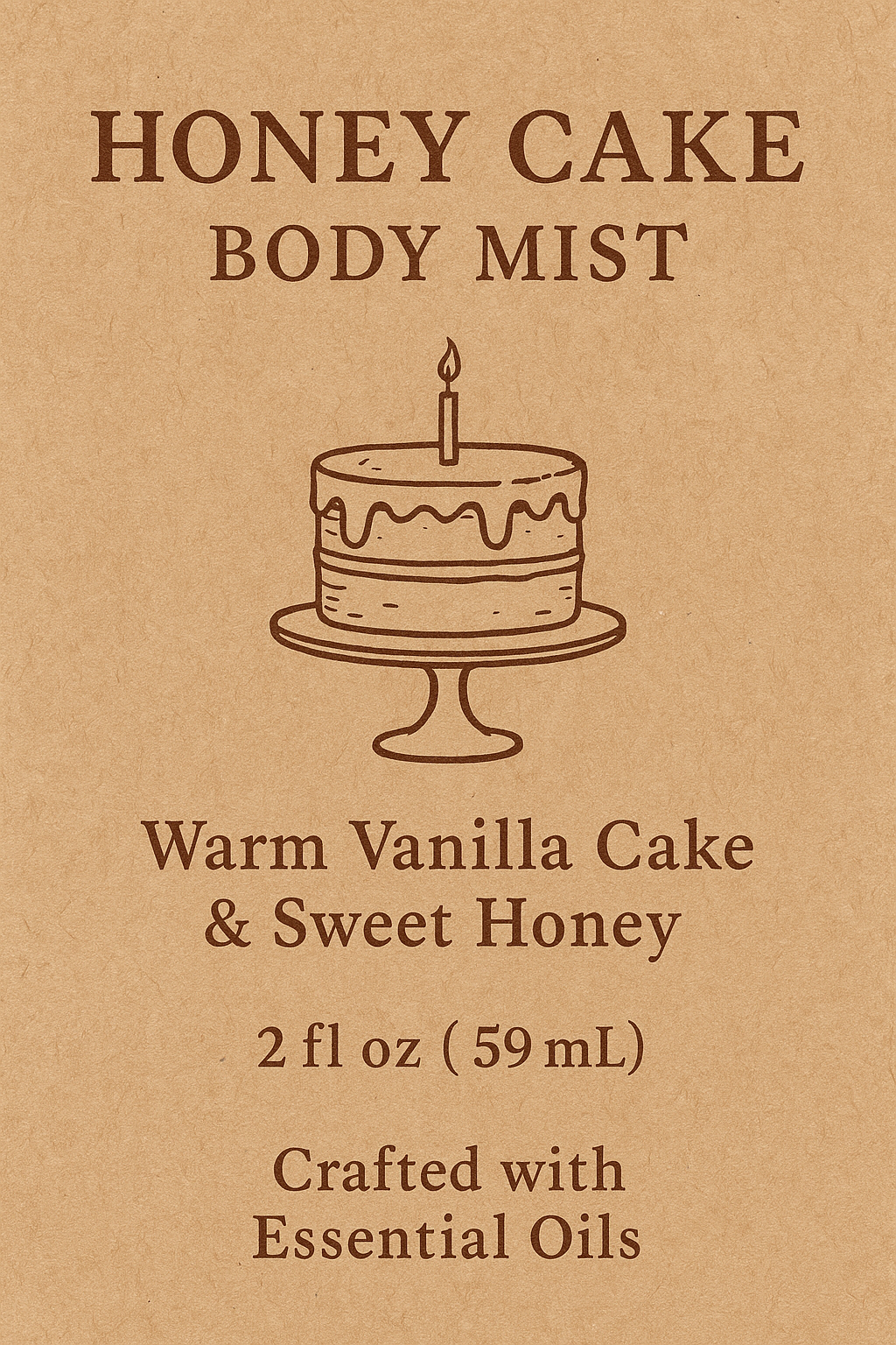 Honey Cake Body Mist