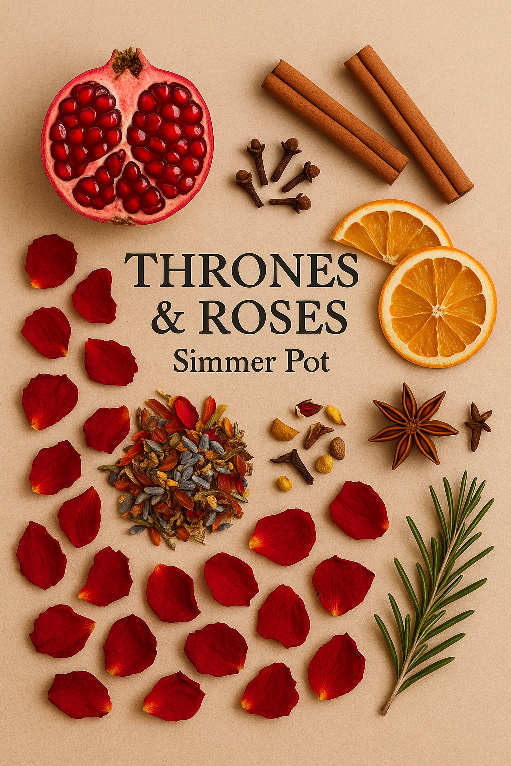 Thrones & Roses Simmer Pot