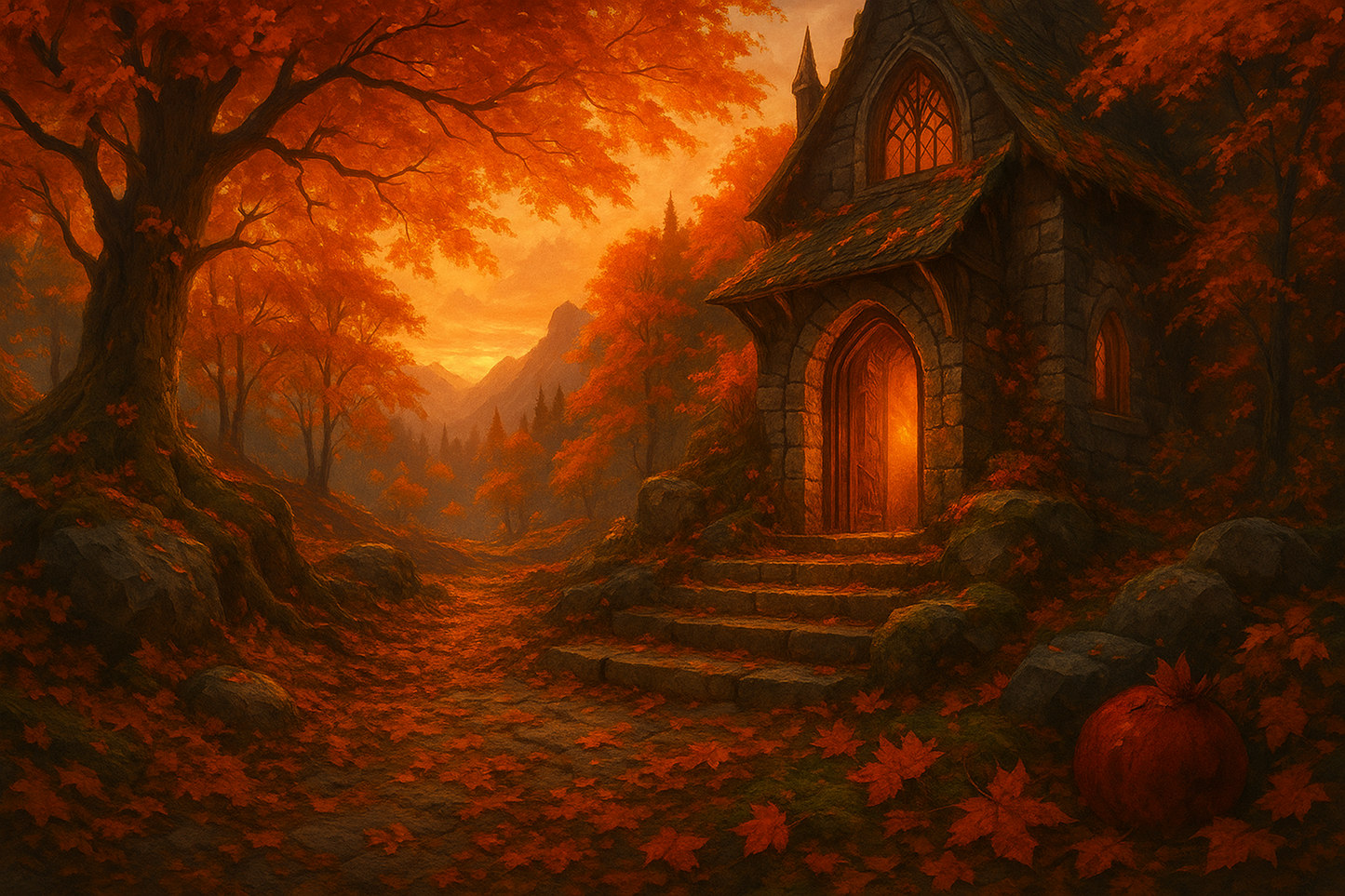 Autumn Court - Court Of Flames Candle
