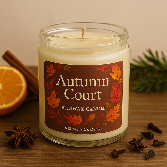 Autumn Court - Court Of Flames Candle