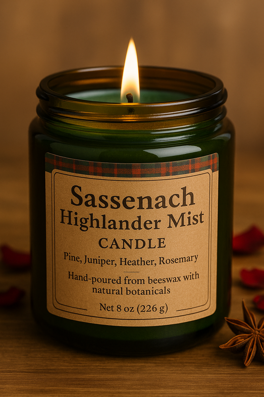 Sassenach Highlander Mist Candle