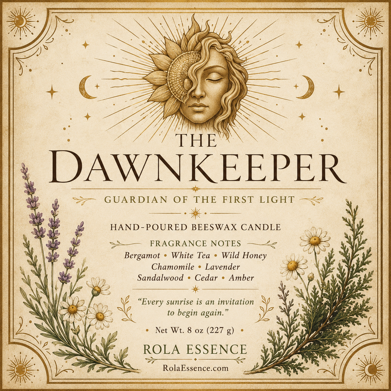 The Dawnkeeper Candle