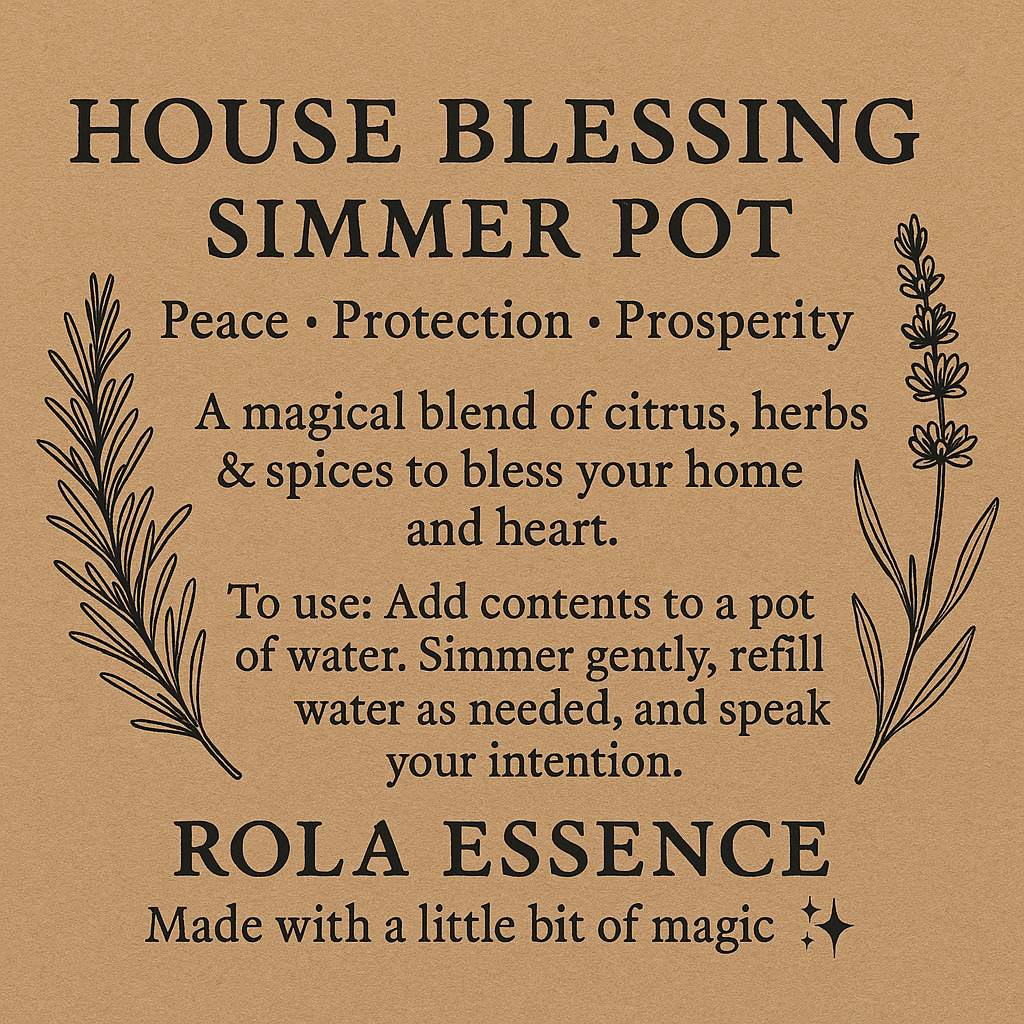 House Blessing Simmer Pot