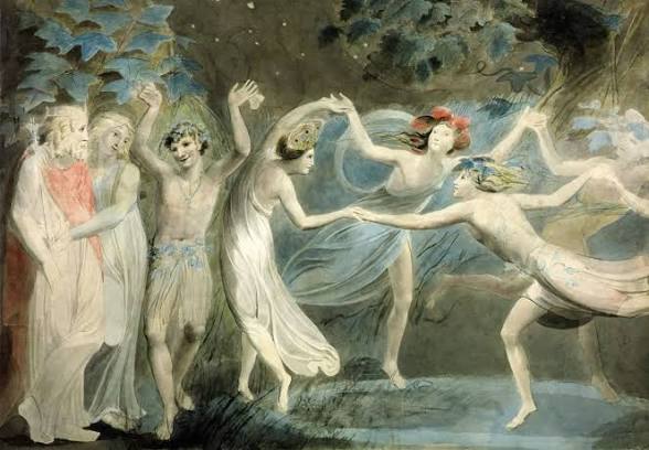 Oberon & Titania — The Enchanted Court Candle