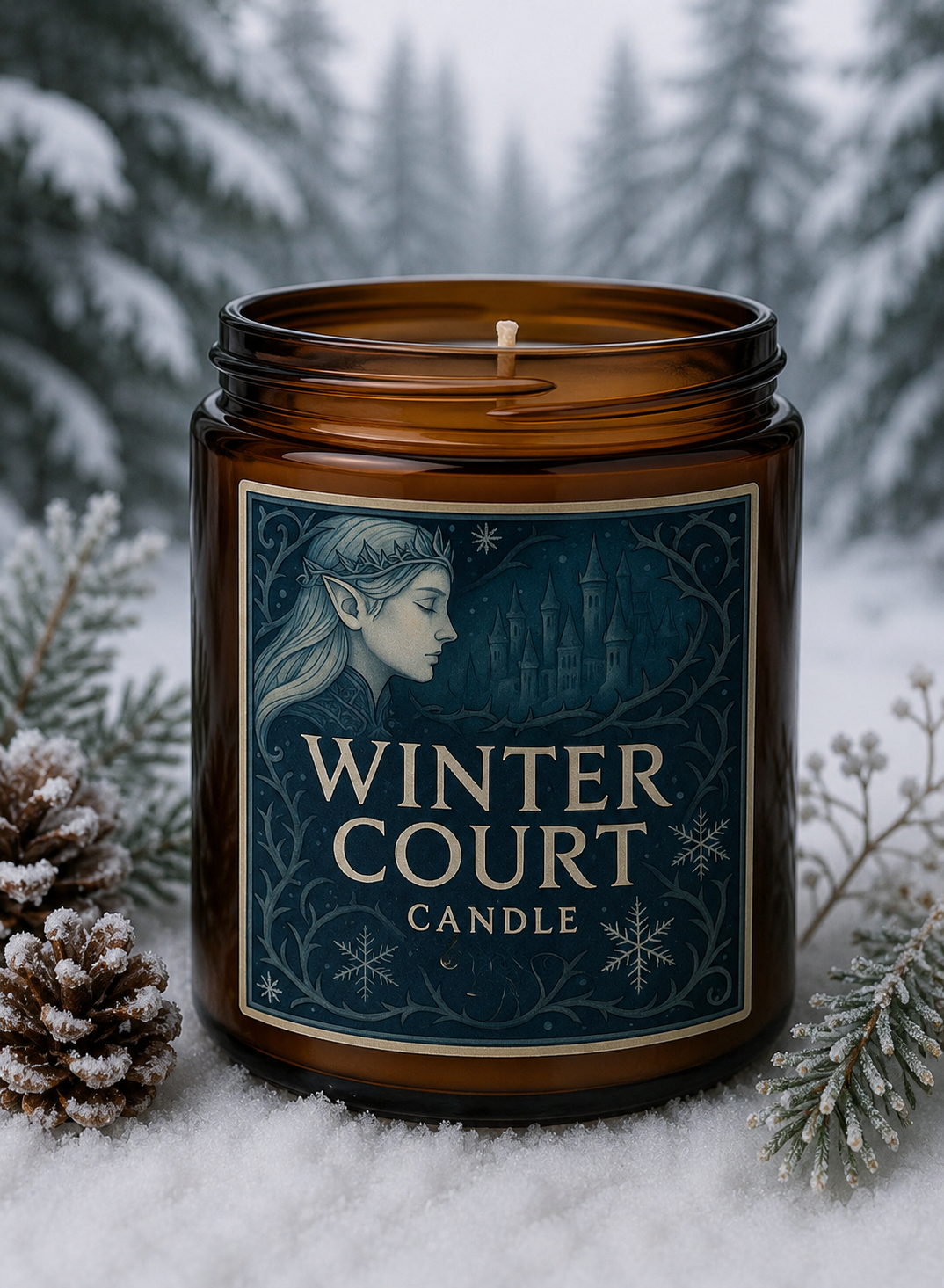 Winter Court Candle