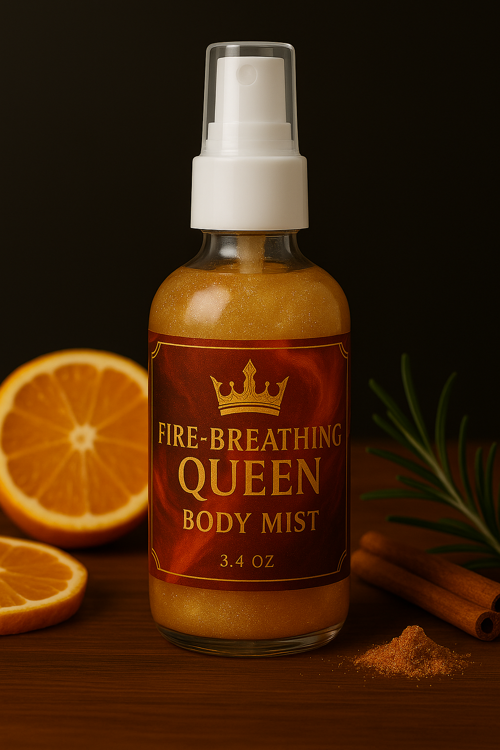 Fire Breathing Queen Body Mist