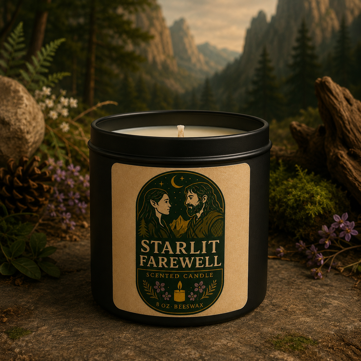 Starlit Farewell – Love Beyond the Mountain