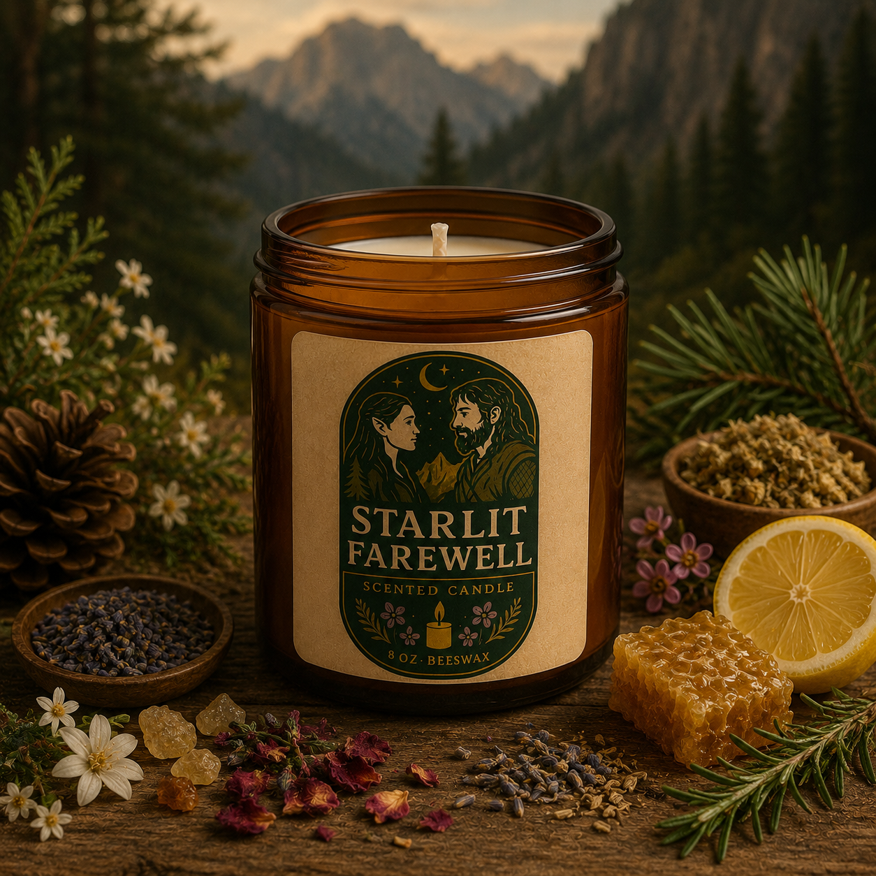 Starlit Farewell – Love Beyond the Mountain