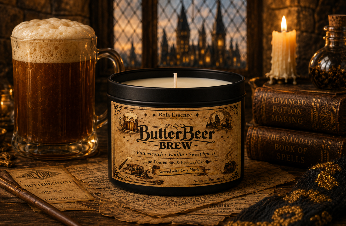 ButterBeer Brew Candle