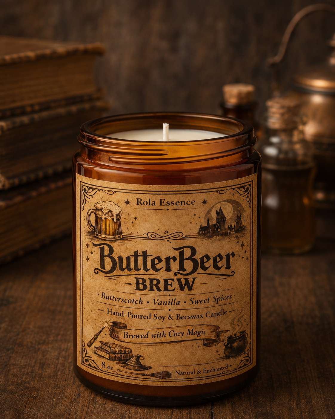 ButterBeer Brew Candle
