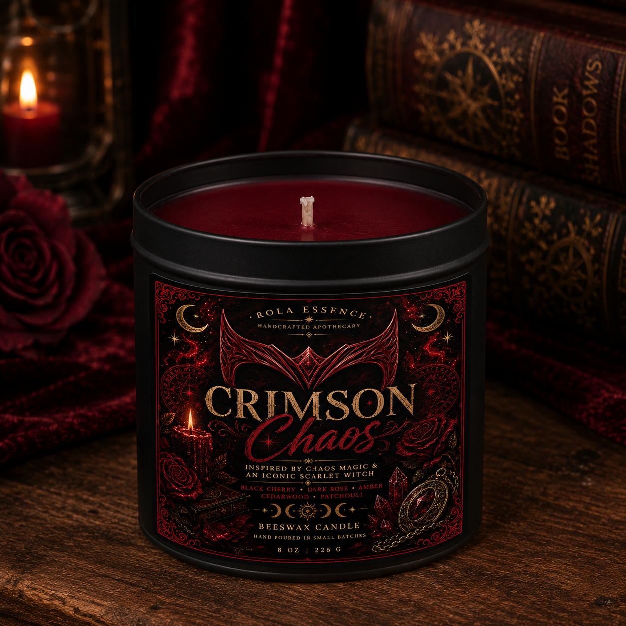 Crimson Chaos | Scarlet Witch Inspired Candle