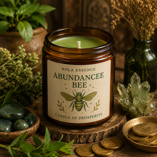 Abundance Bee – Candle of Prosperity