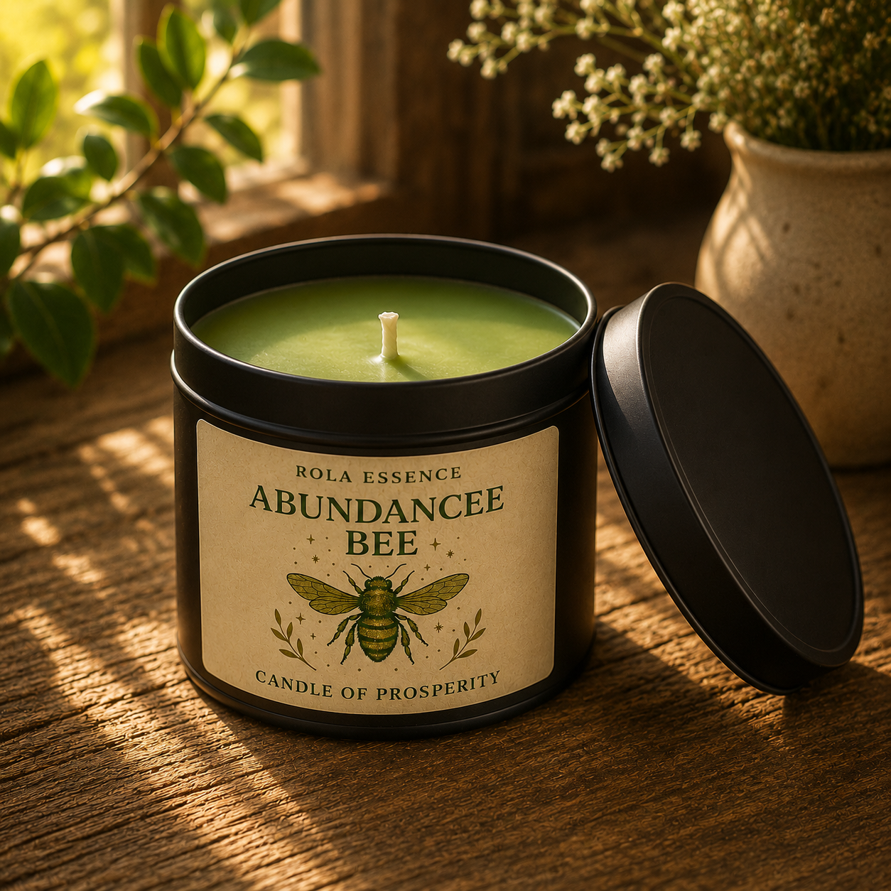 Abundance Bee – Candle of Prosperity