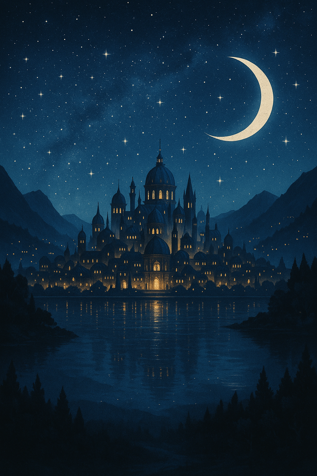 Velaris - City of Starlight Candle