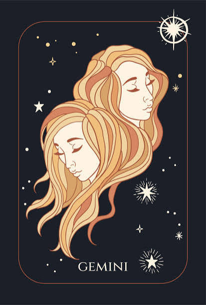 Gemini Zodiac Candle — Twin Winds