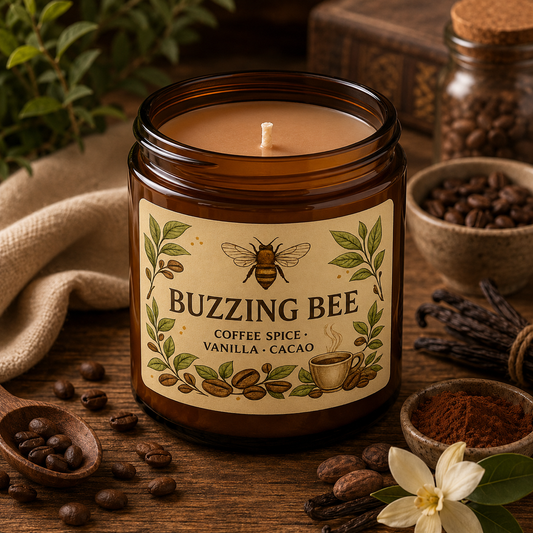 Buzzing Bee - Perky Coffee Bean