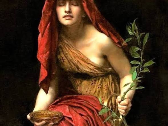 Oracle of Delphi – Prophetic Flame Candle