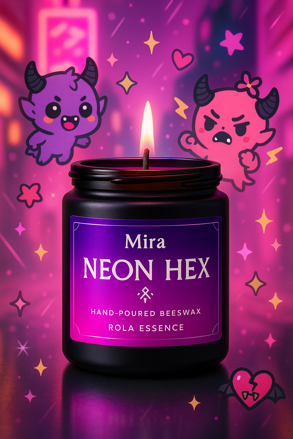 Mira — Neon Hex