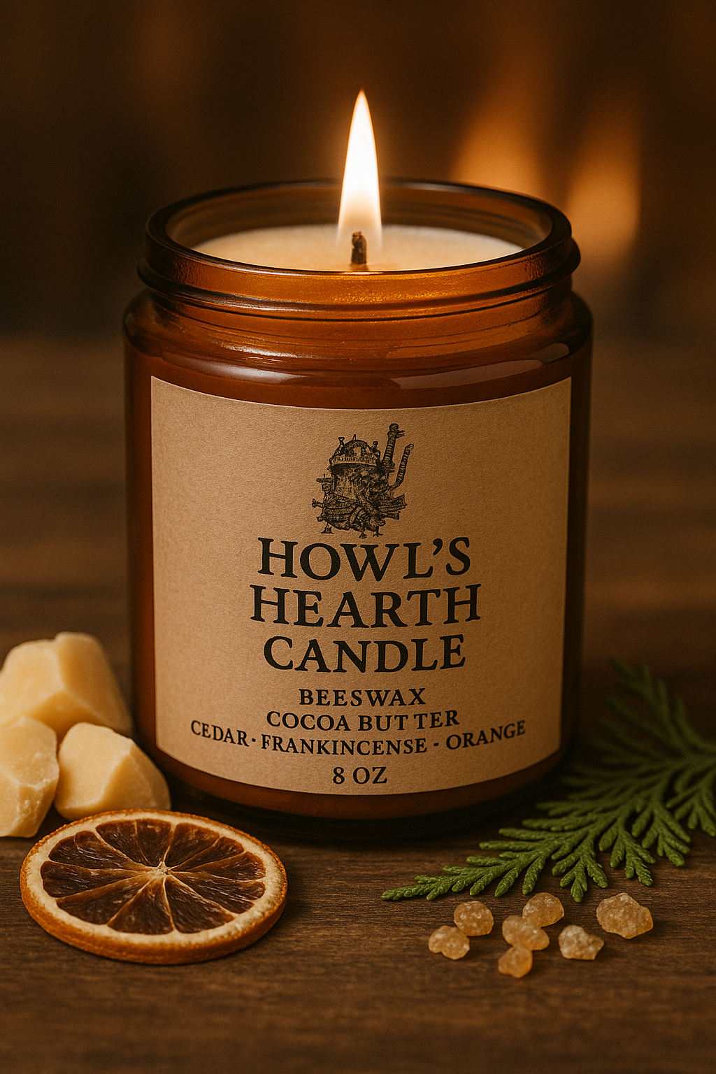Howl’s Hearth Candle