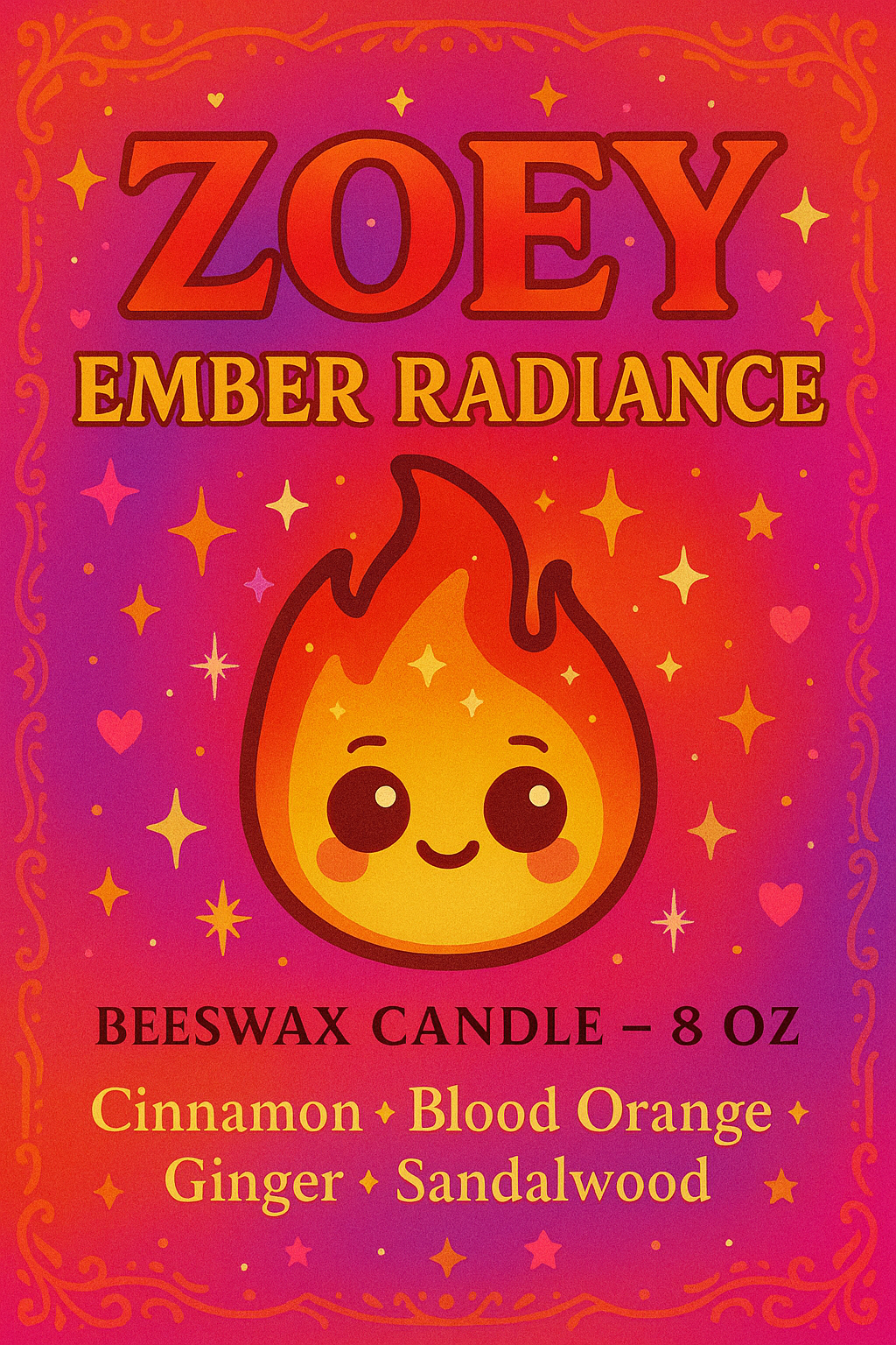 Zoey – Ember Radiance Candle