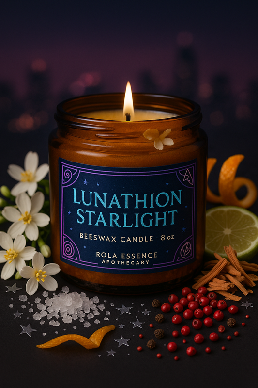 Lunathion Starlight Candle