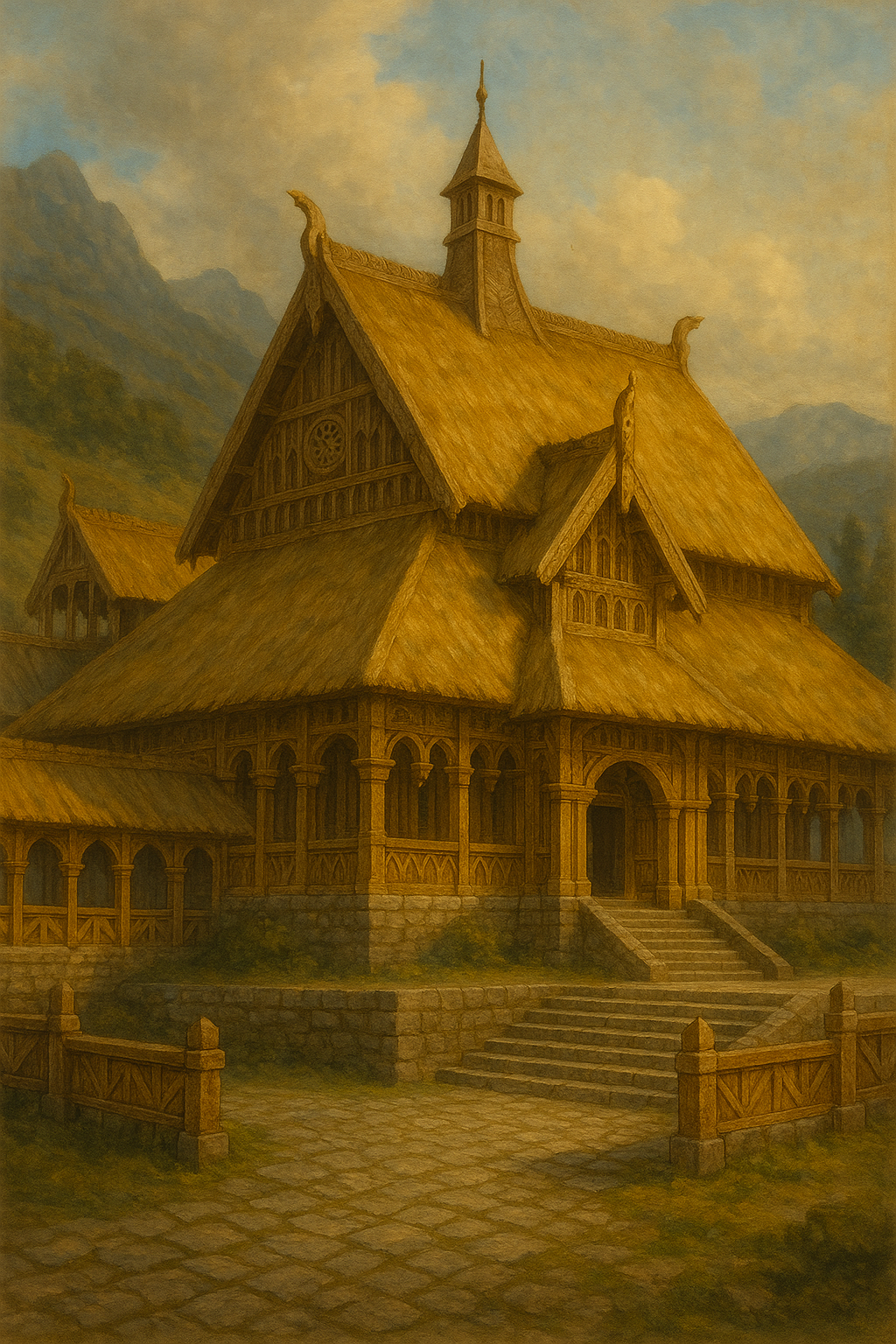 Meduseld — Golden Mead Hall Simmer Pot