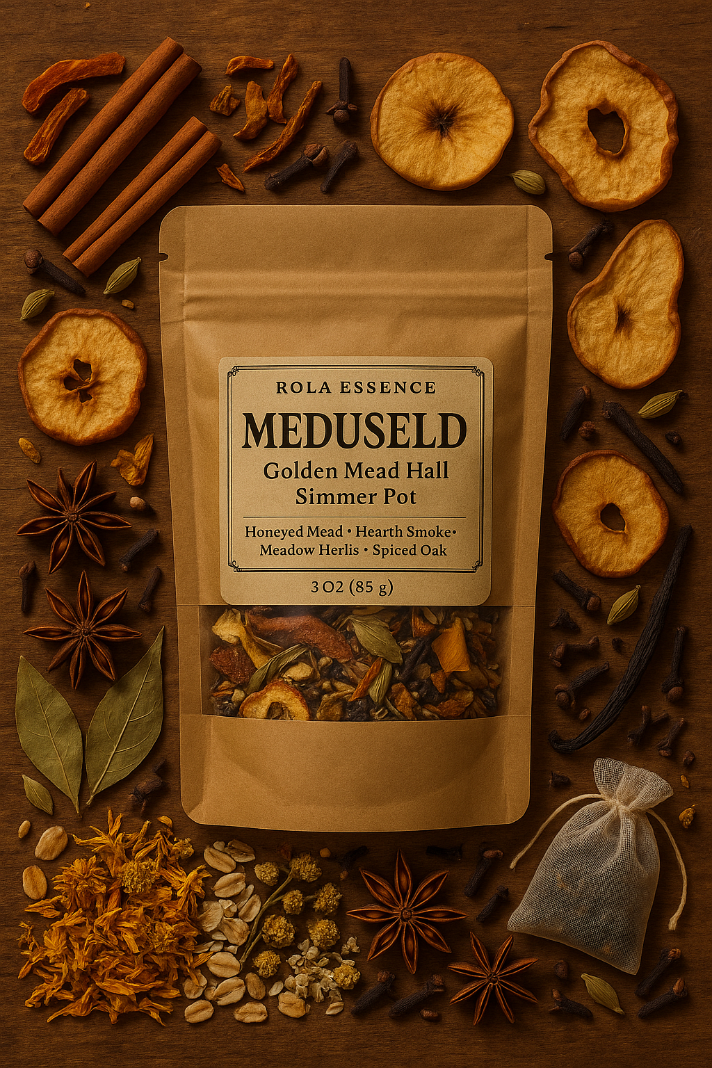 Meduseld — Golden Mead Hall Simmer Pot