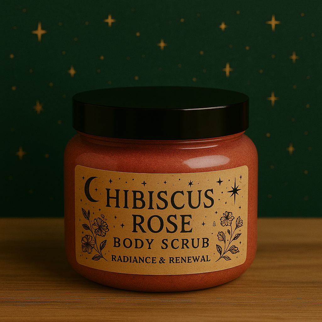 Hibiscus Rose Body Scrub – Radiance & Renewal
