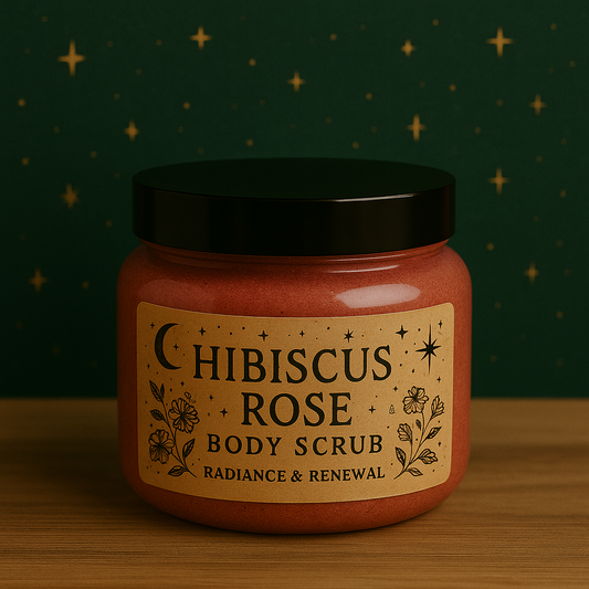 Hibiscus Rose Body Scrub – Radiance & Renewal