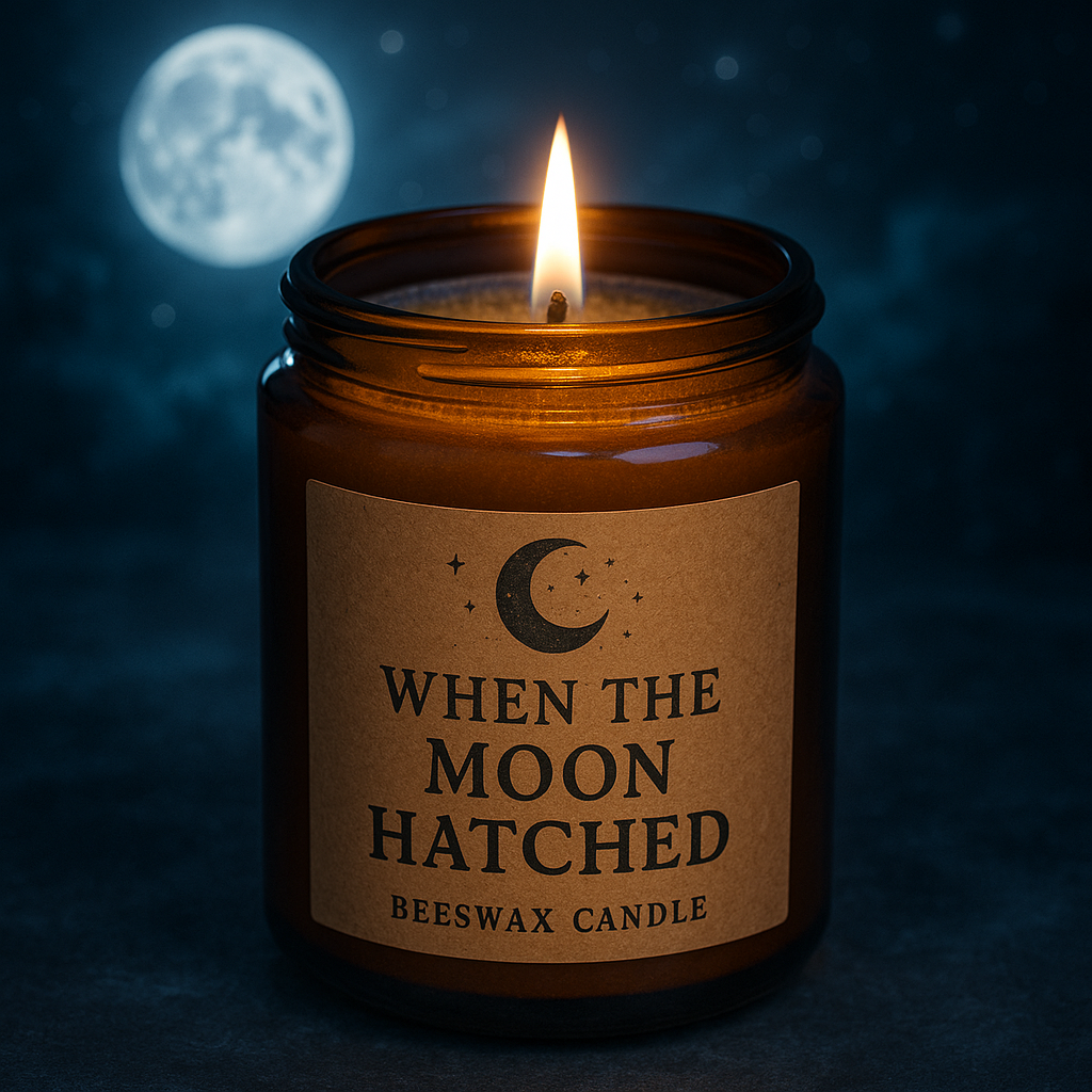 When the Moon Hatched — Beeswax Candle