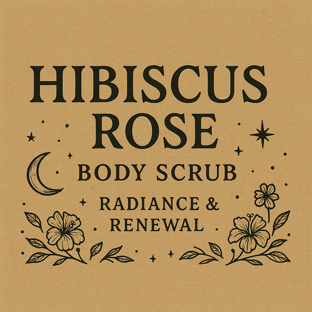 Hibiscus Rose Body Scrub – Radiance & Renewal