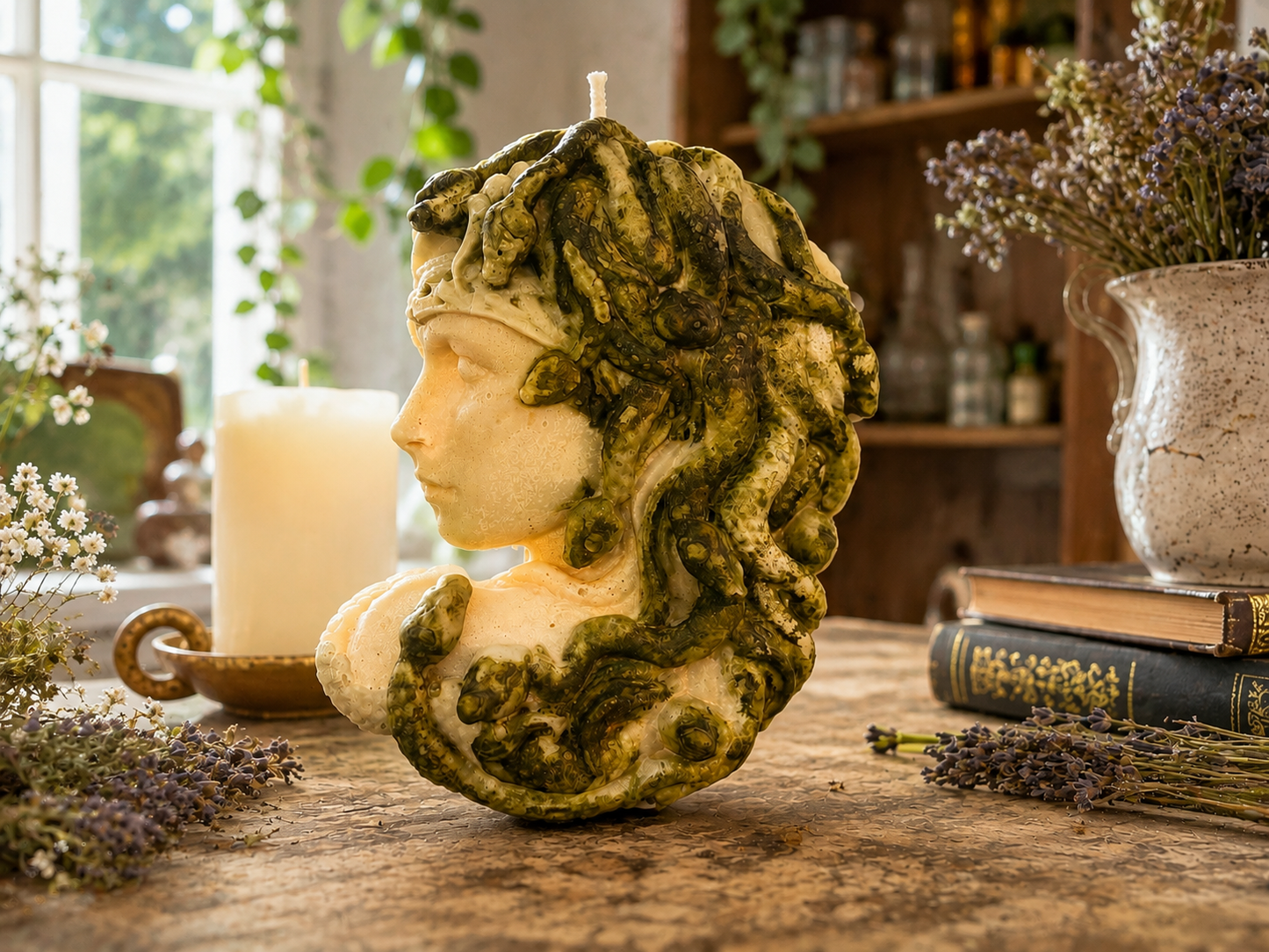 Medusa’s Gaze Candle
