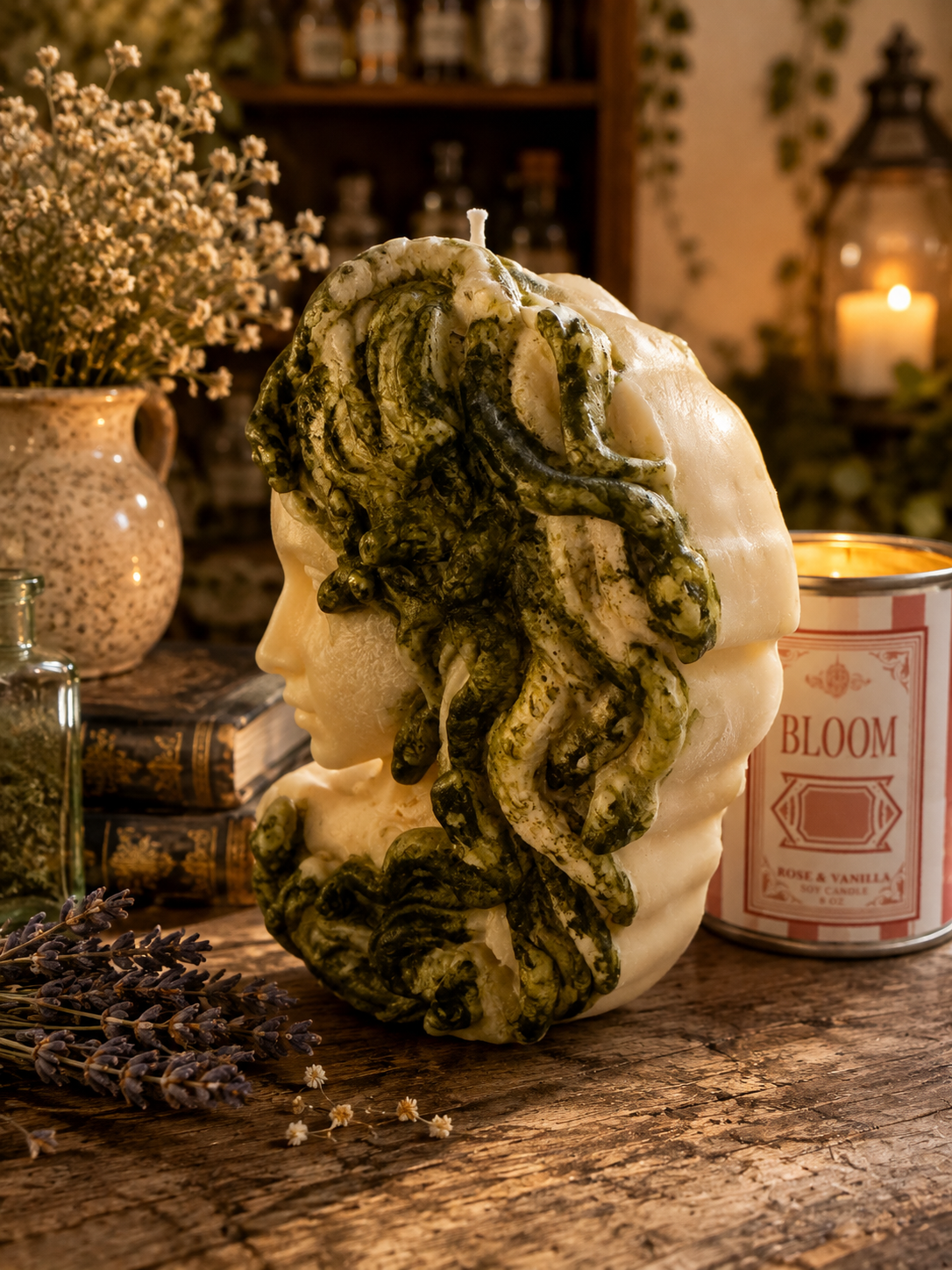 Medusa’s Gaze Candle