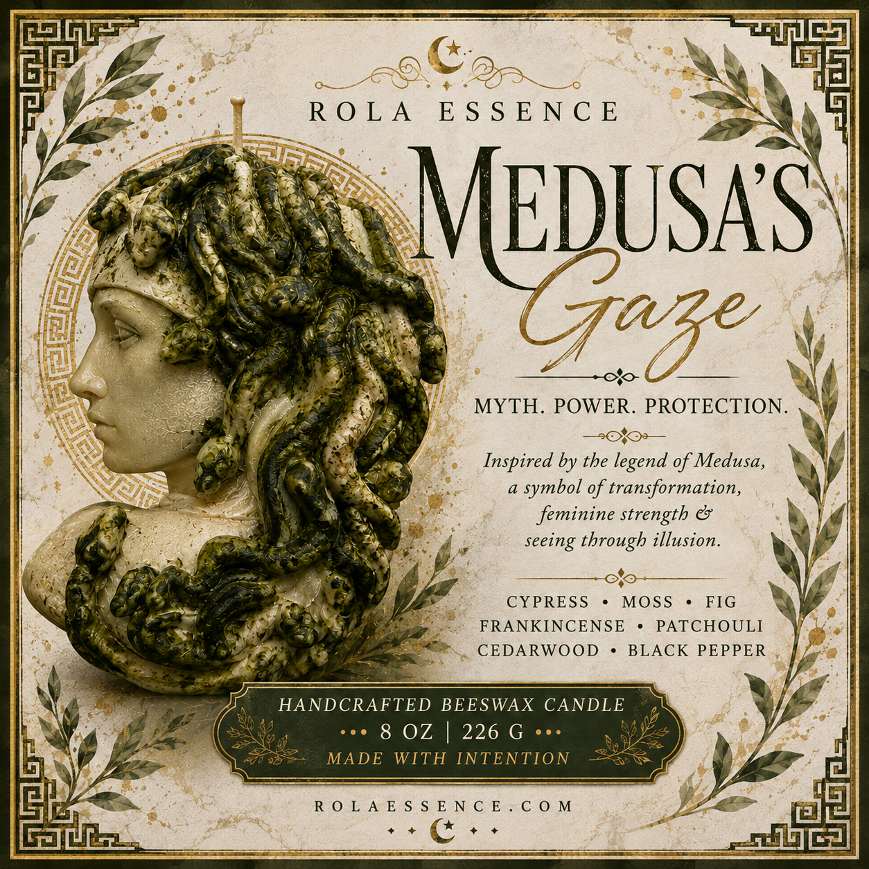 Medusa’s Gaze Candle