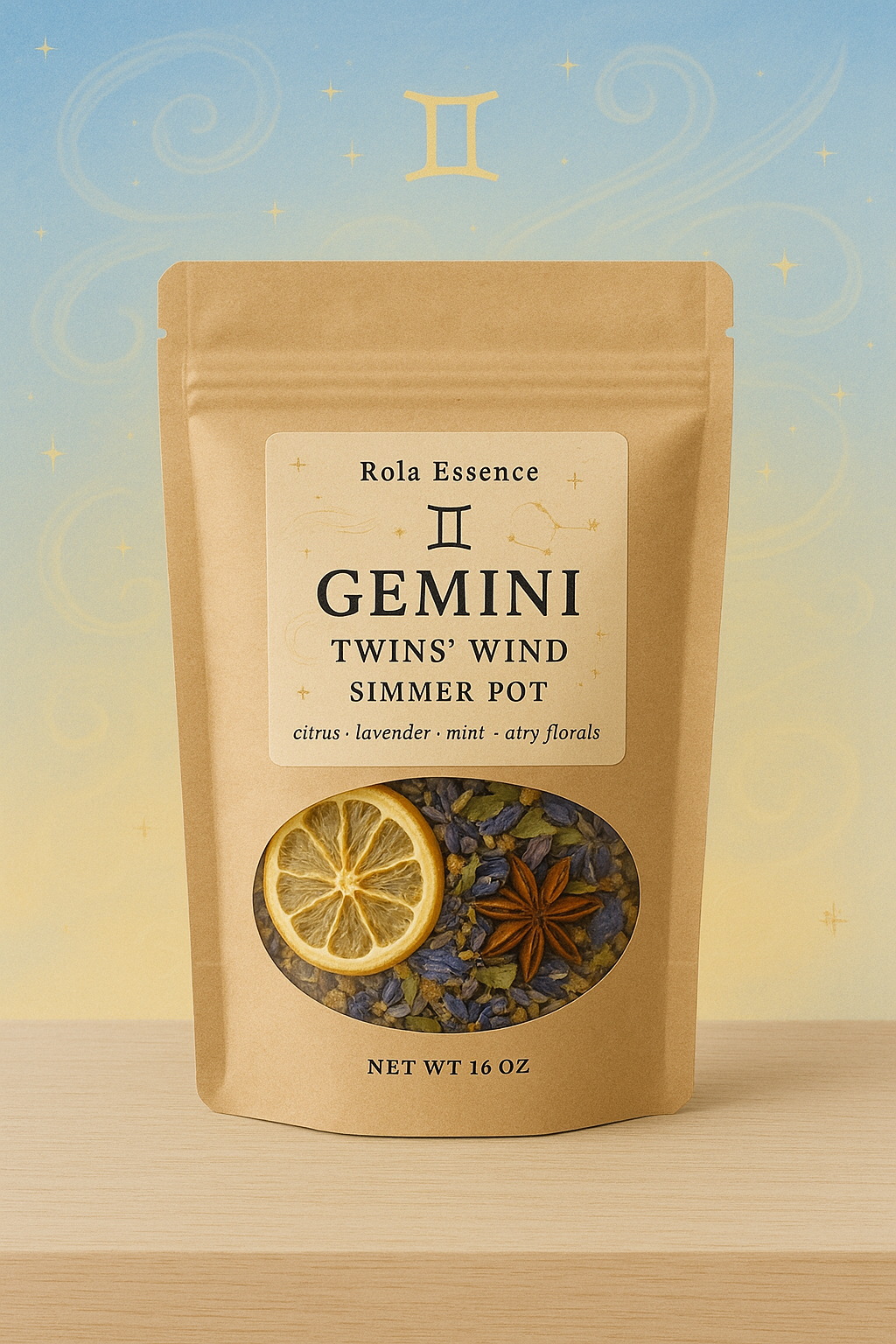 Gemini - Twin Winds Simmer Pot