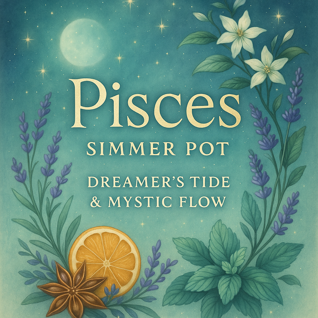 Pisces Simmer Pot – Dreamer’s Tide & Mystic Flow