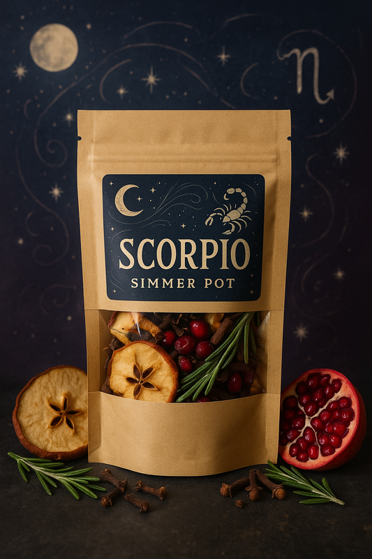 Scorpio Simmer Pot – Mystic Depths & Transformation