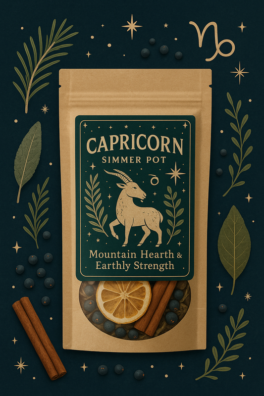 Capricorn Simmer Pot – Mountain Hearth & Earthly Strength