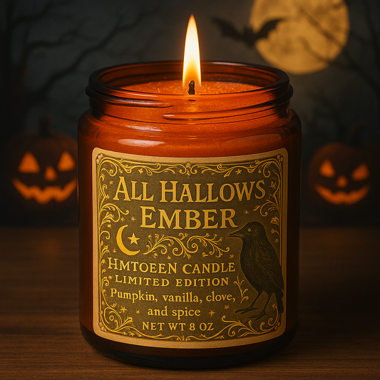 All Hallows Ember - Halloween Candle