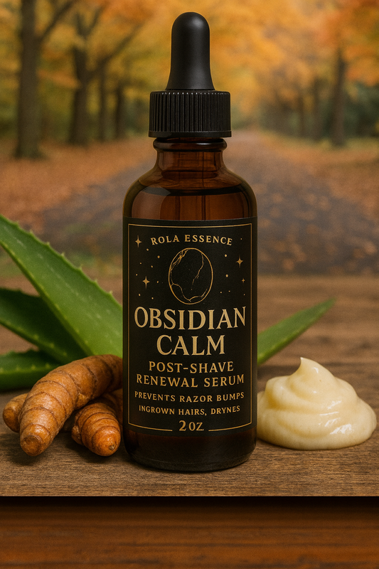 Obsidian Calm – Post-Shave Renewal Serum