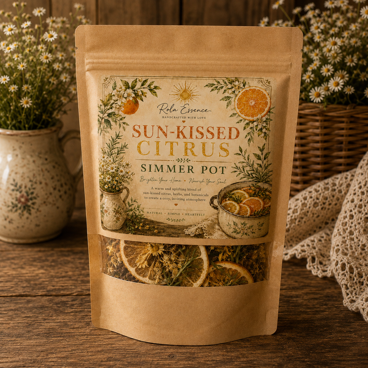 Sun-Kissed Citrus Simmer Pot